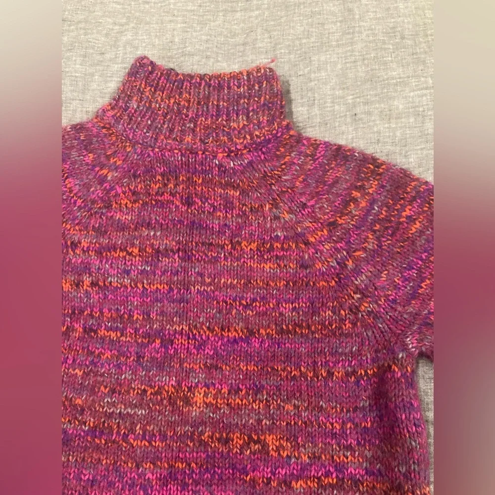 Madewell 💗 GUC 💗 turtleneck sweater with zipper on side. Size: XS - Picture 3 of 12
